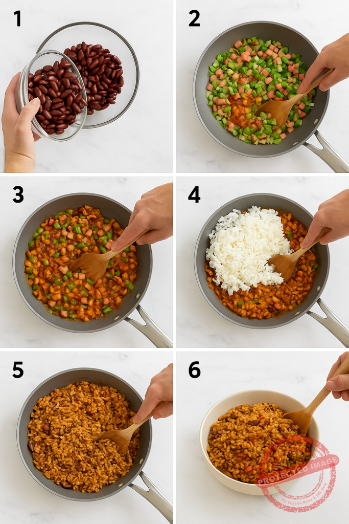 arroz mamposteao puertorriqueño